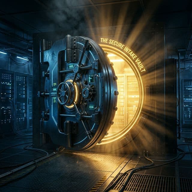The Secure Intake Vault: Protecting high-value PI leads with automated, compliant security.