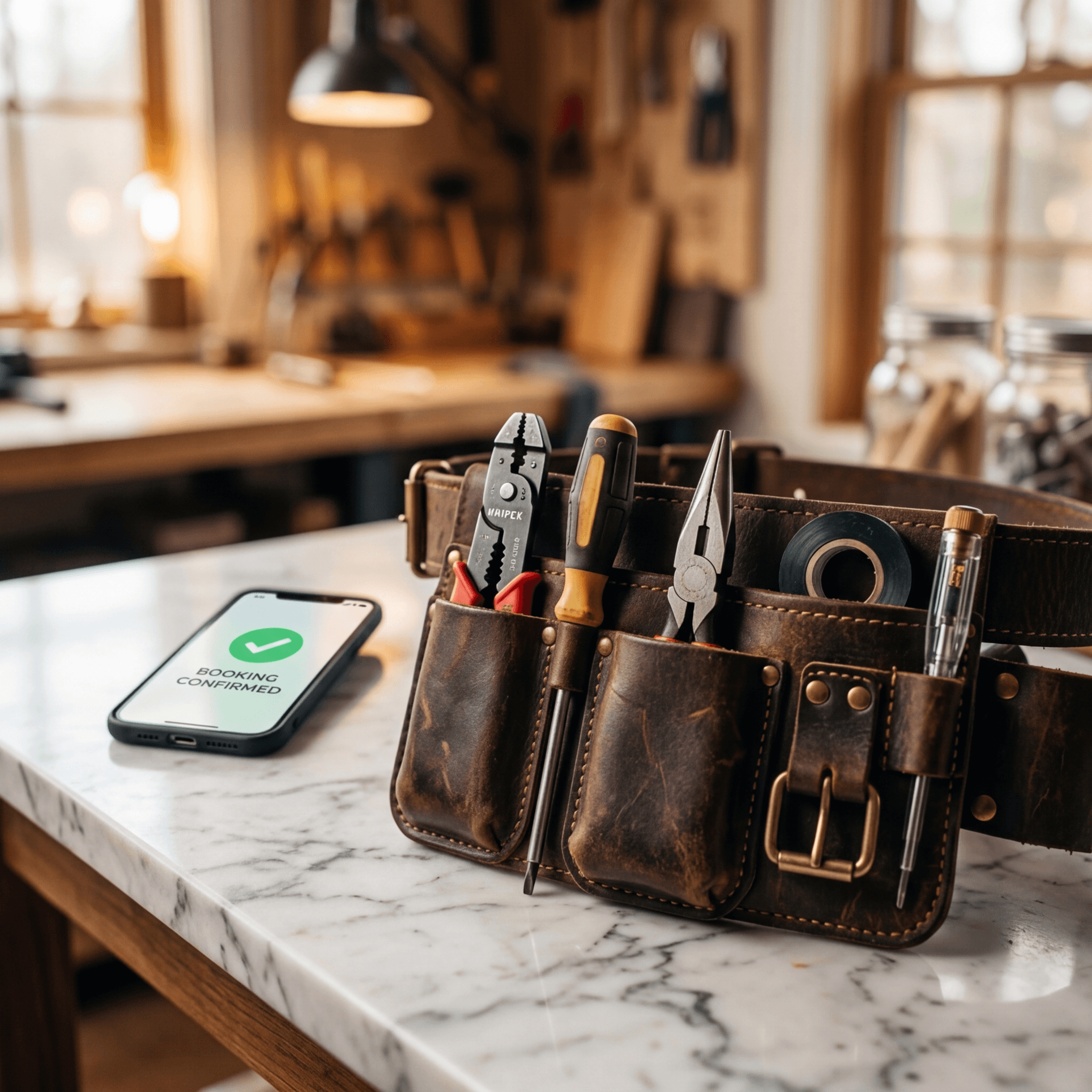 A professional electrician toolkit representing the capacity to capture every lead