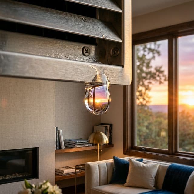 The micro-cost of failure: A macro view of an AC vent during a high-stakes Nashville summer.