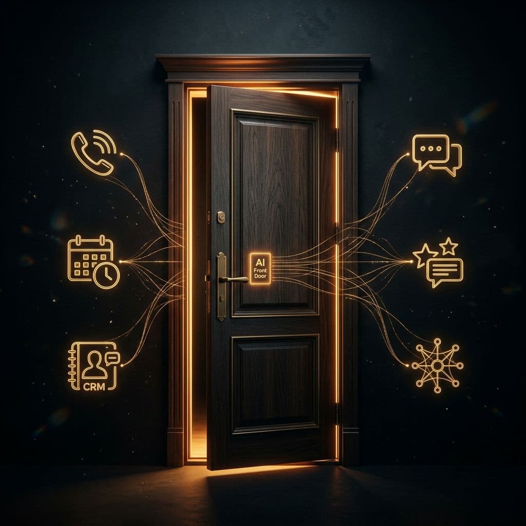 What a $497/Month AI Front Door System Actually Does for a Service Business