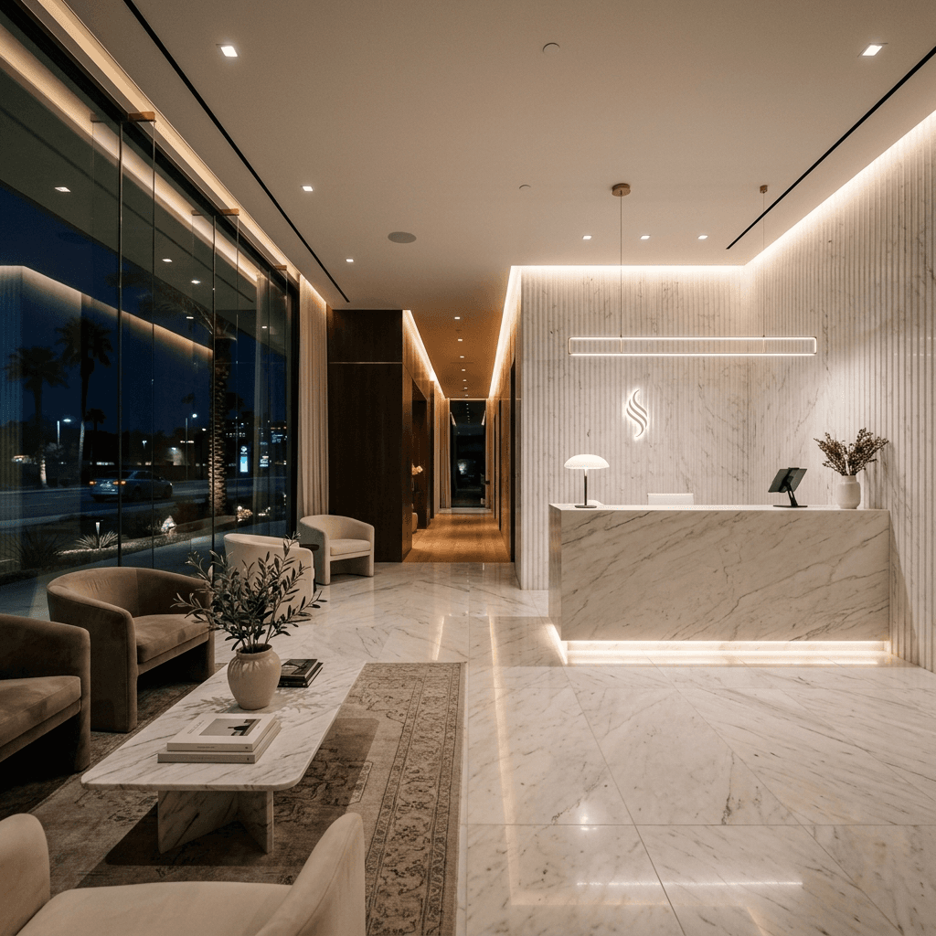 Luxury Scottsdale Med Spa Reception After Hours