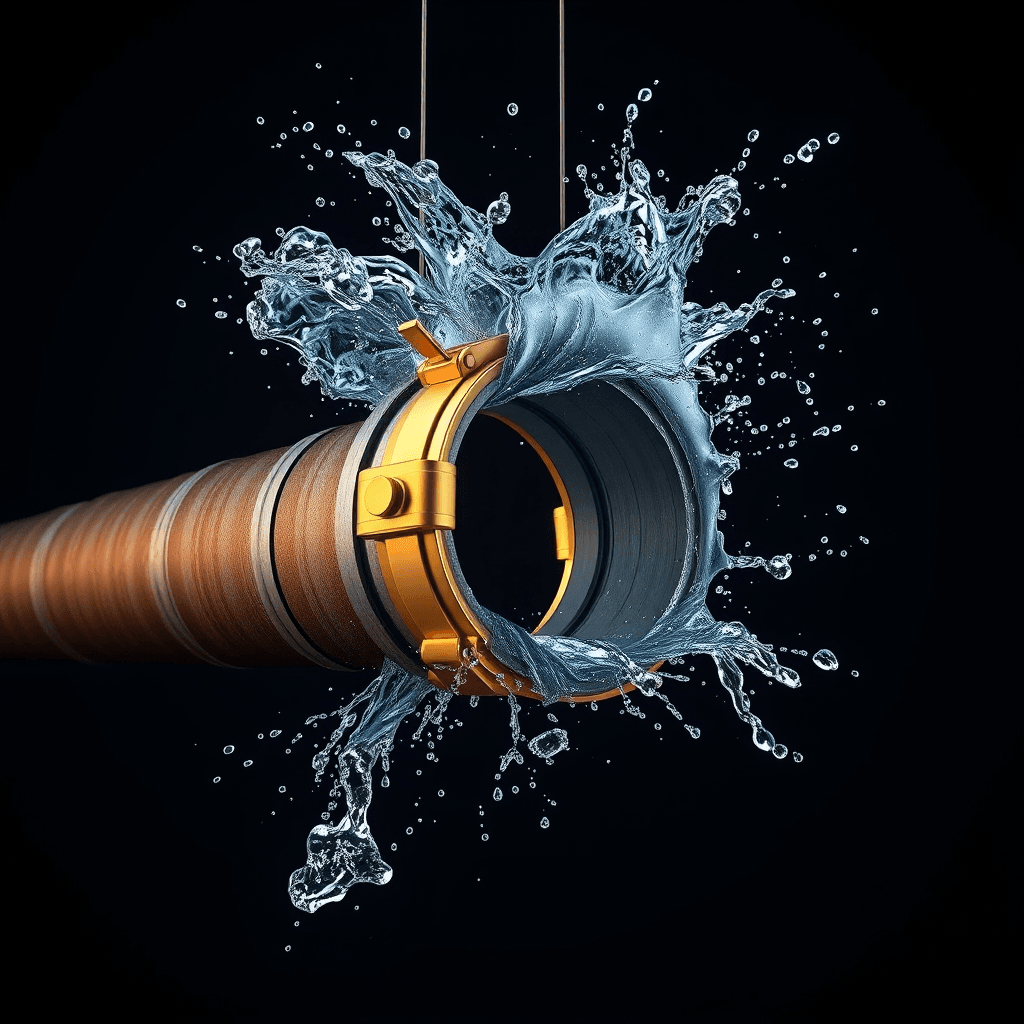 Abstract: Seamless plumbing resolution — representing the clean revenue and service flow made possible by the Quiet Protocol