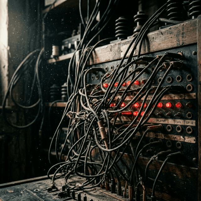 Cinematic: The nexus of modern AI intake — processing 24/7 lead volume with zero friction for high-ticket service jobs