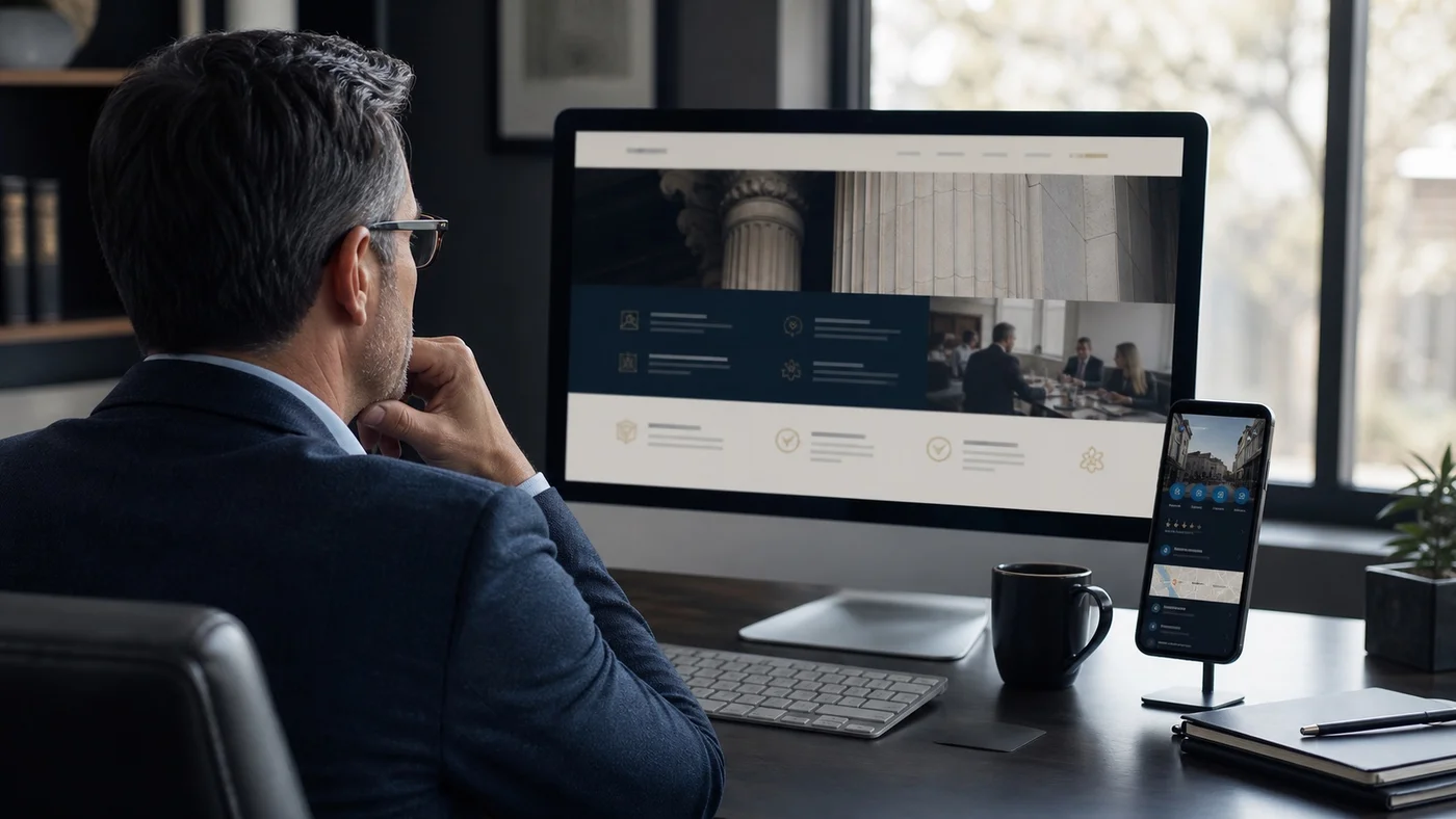 CPA firm search performance and AI answer engine optimization dashboard
