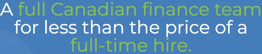Limited LiveCA headline excerpt presenting a Canadian finance team in relation to the cost of a full-time hire.