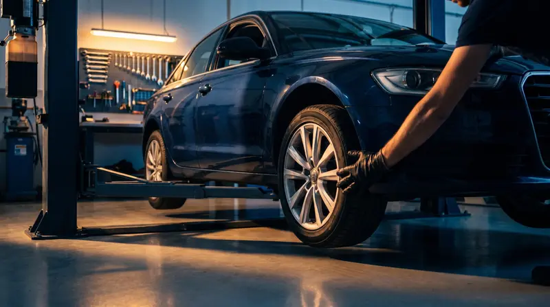 Auto repair website design by The Quiet Protocol