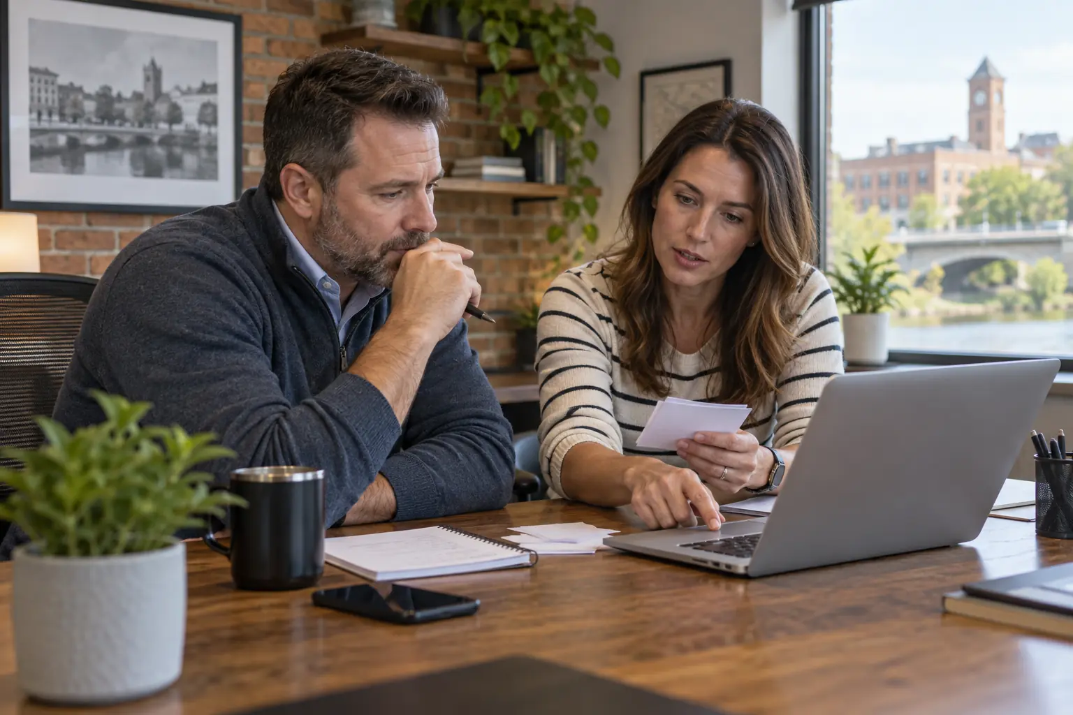 Naperville service owners comparing buyer questions with their published offer
